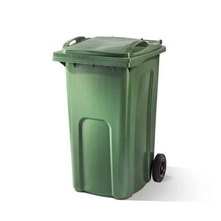 Green Wheelie Bin