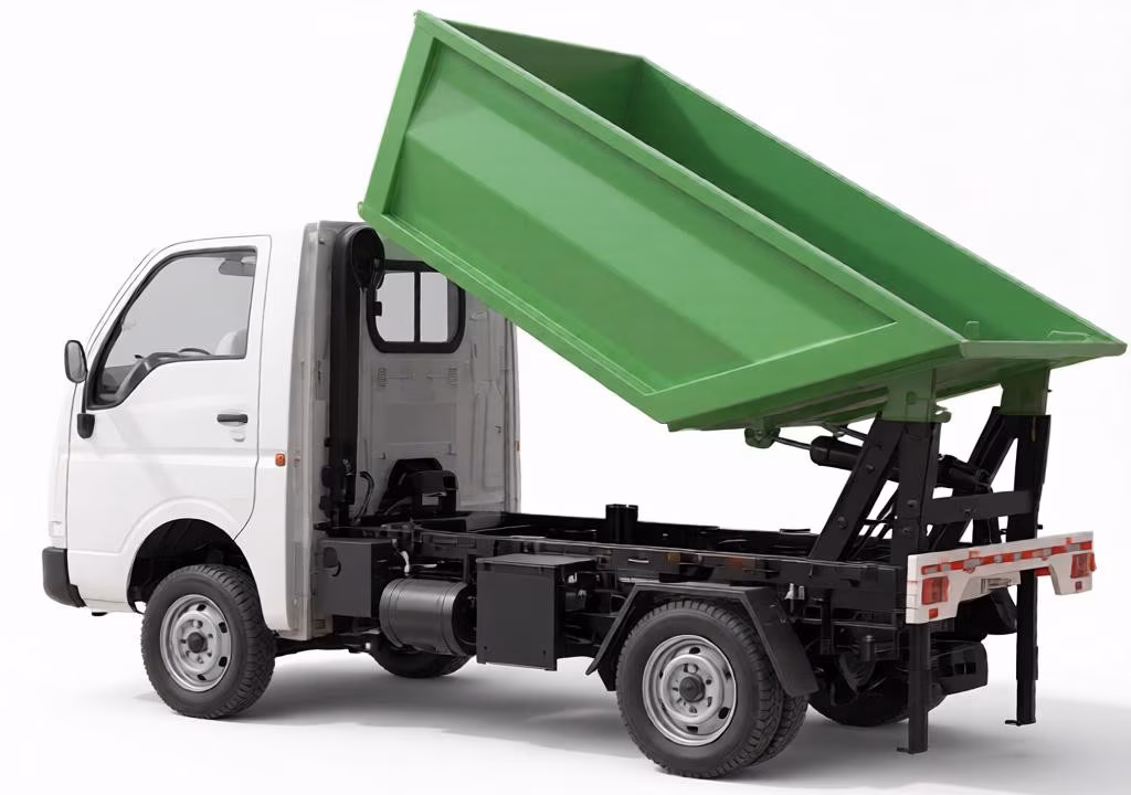 Door to Door Garbage Collector Tipper 1
